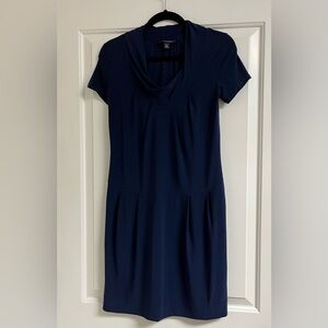 Banana Republic Navy Stretch Dress